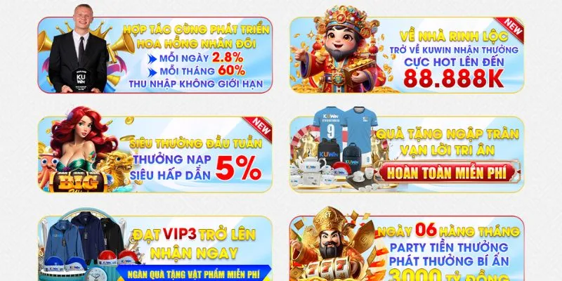 Khám phá các chương trình khuyến mãi hot tại Kuwin